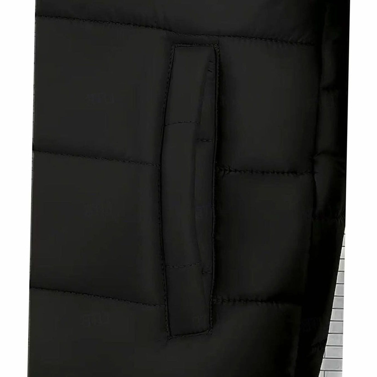 Julian Black Hooded Puffer Jacket_5
