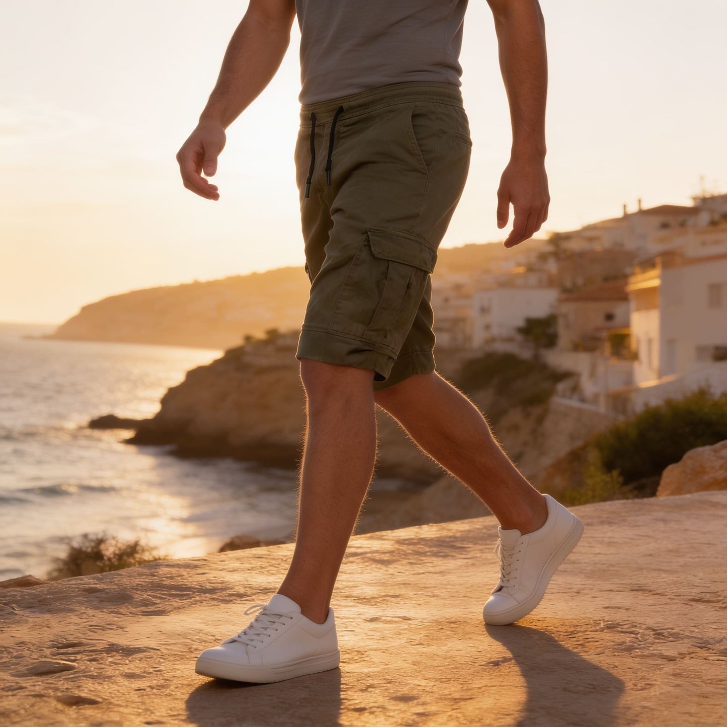 Cromwell Drawstring Cargo Shorts_25