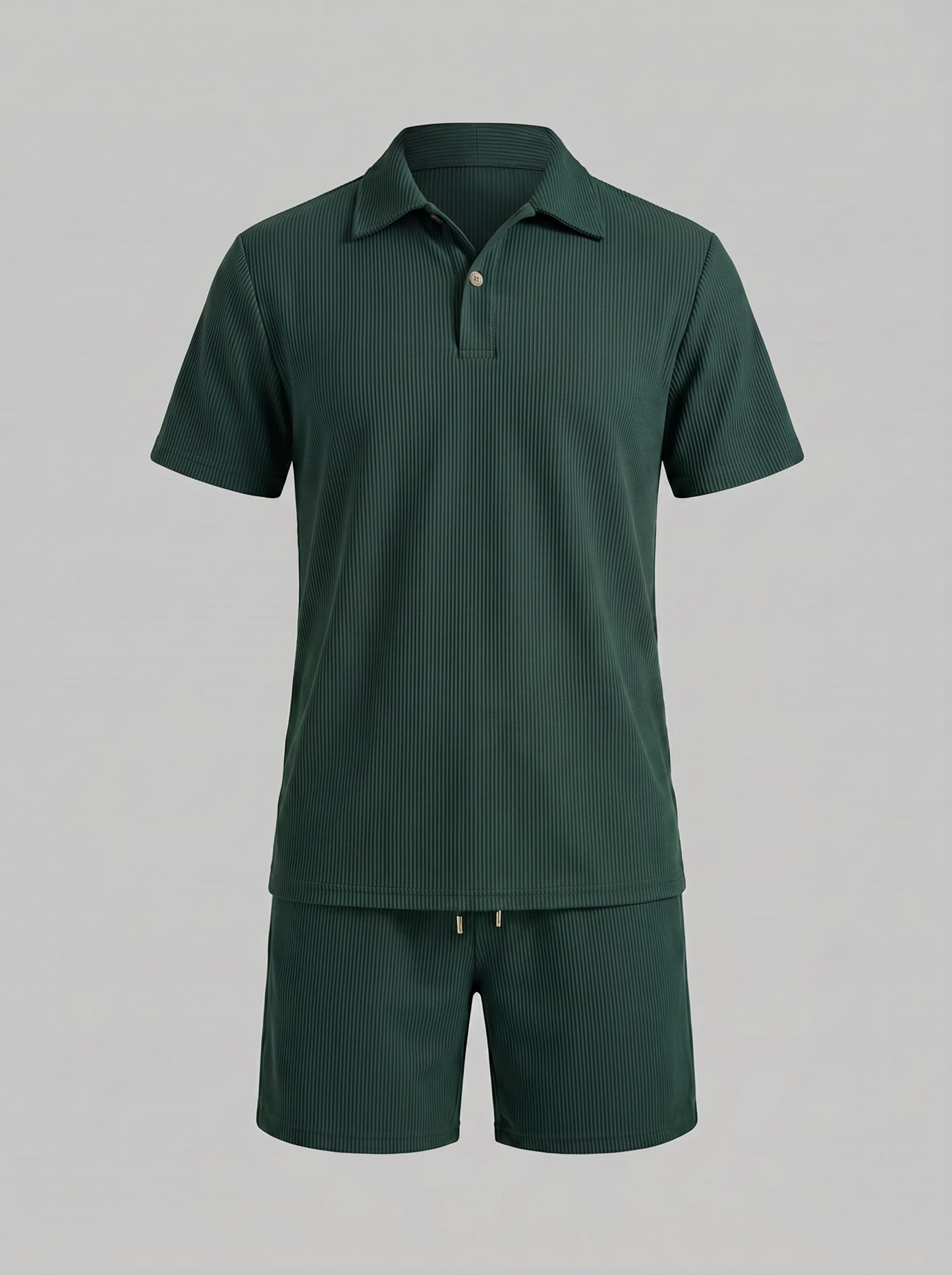 Bowen Corduroy Polo and Shorts Set_15