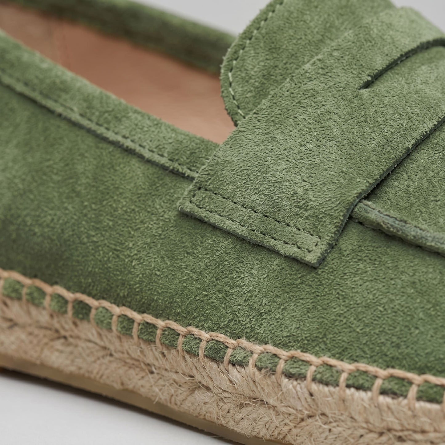 Milford Suede Espadrille Penny Loafers_25