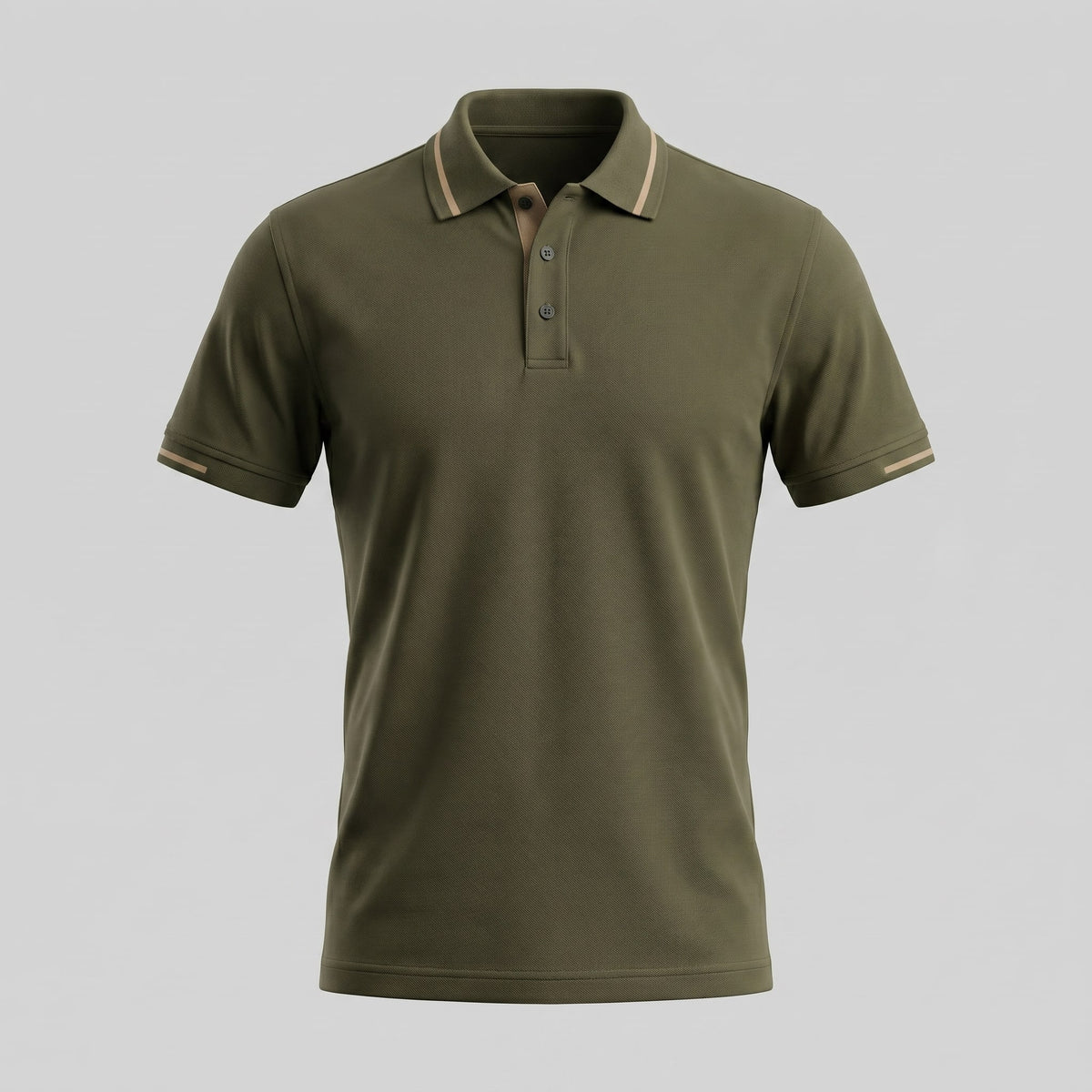 Rhodes Contrast Tipped Pique Polo Shirt_5