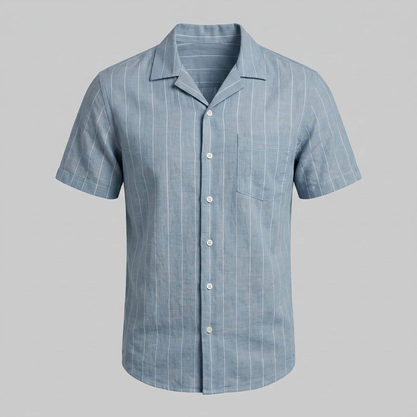 Leland Pinstripe Camp Collar Shirt_15
