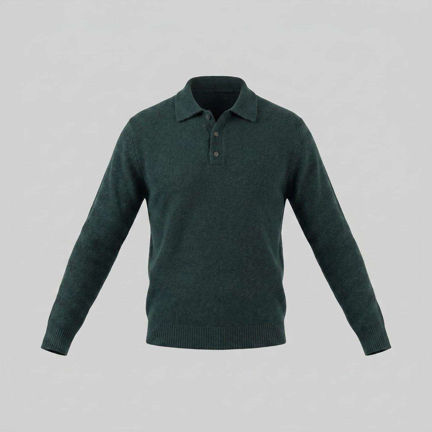 Hank Brushed Knit Polo Sweater_30