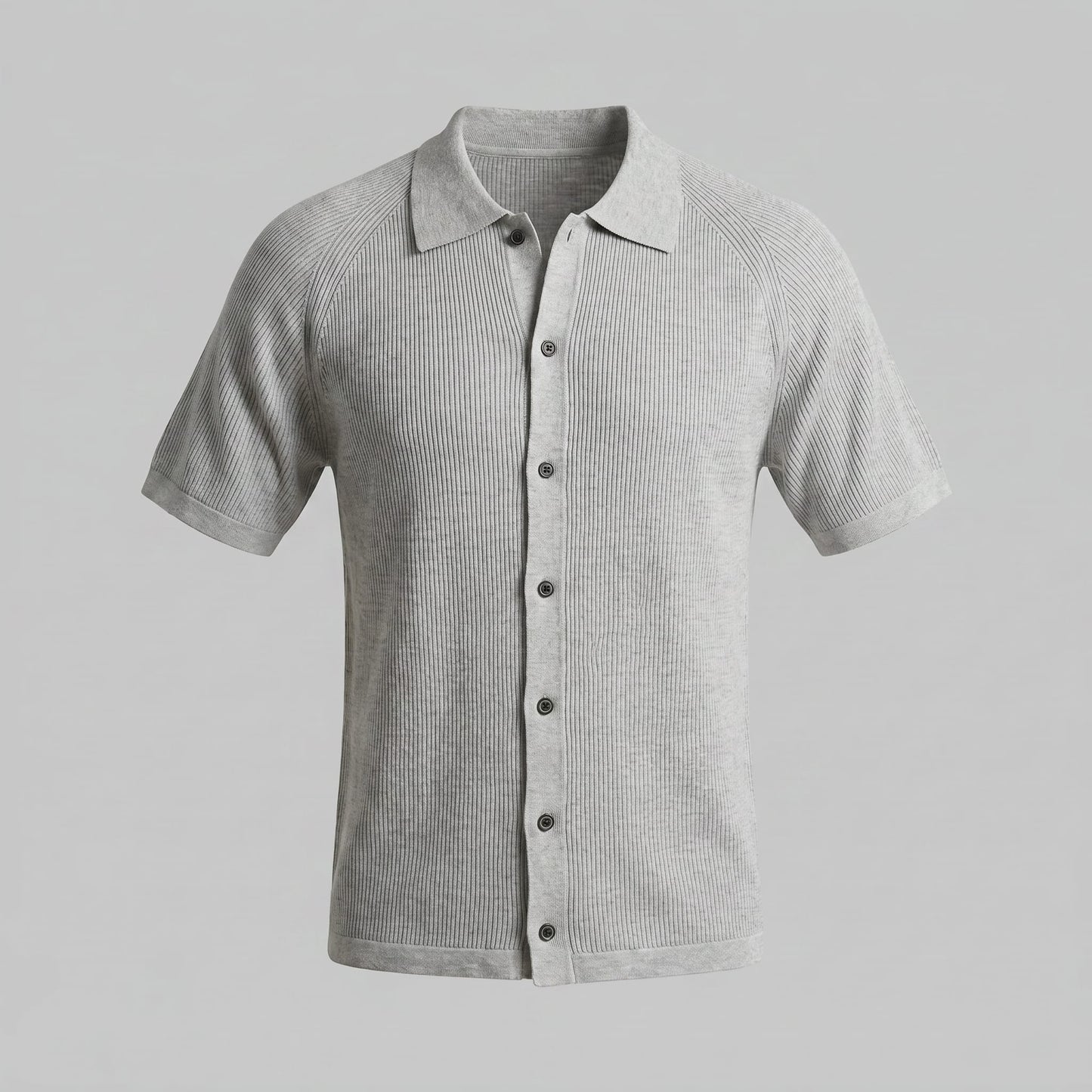 Sullivan Button Through Knit Polo Shirt_10
