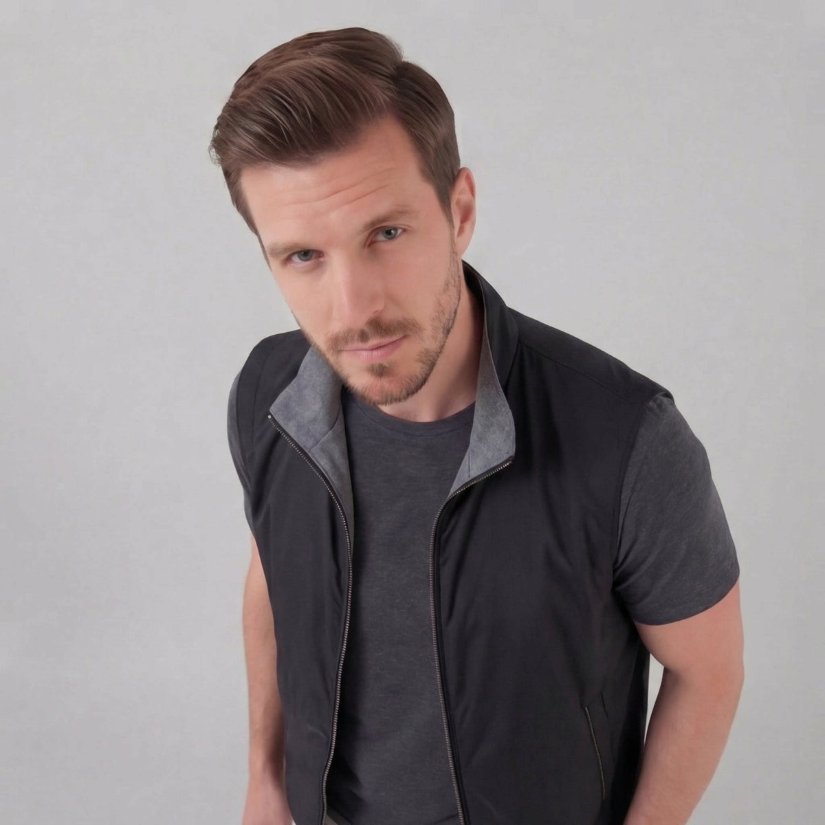 Huffman Lightweight Funnel Neck Vest_5