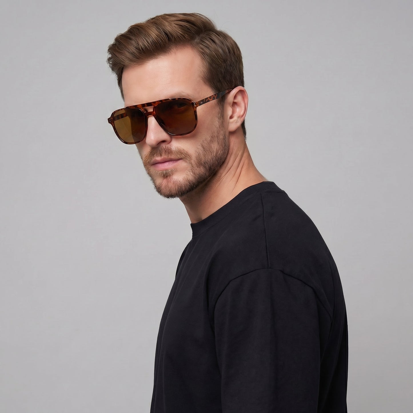 Wilkinson Keyhole Bridge Square Sunglasses_9