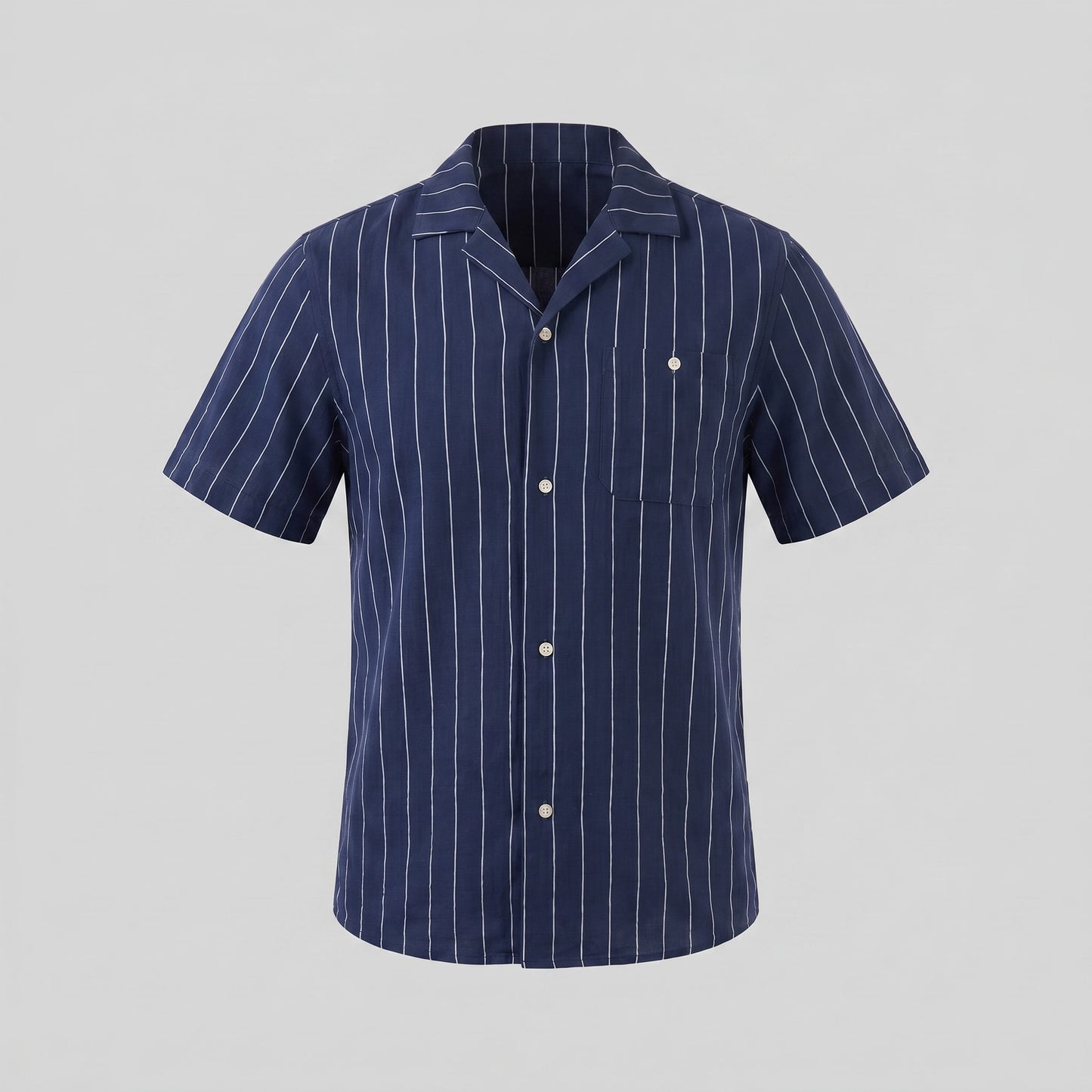 Maxwell Striped Camp Collar Shirt_12
