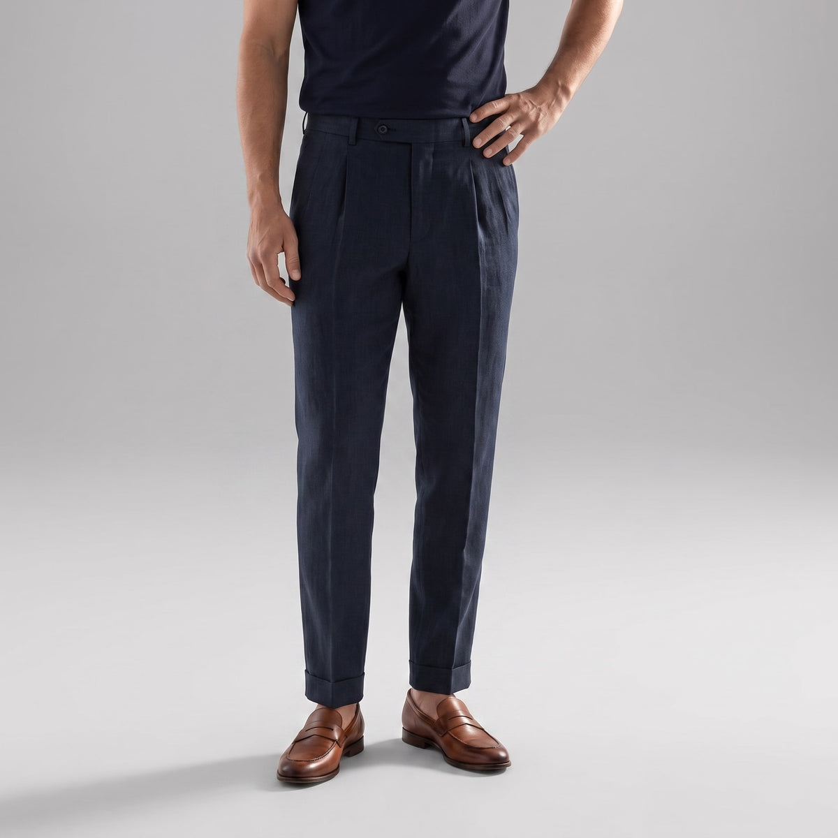 Bannister Tailored Straight Leg Pants_12