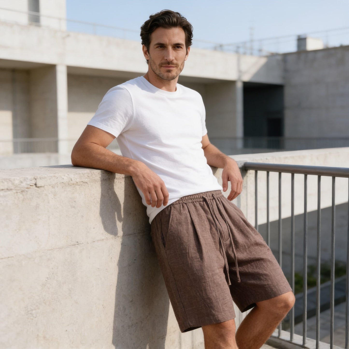 Gilmore Relaxed Fit Drawstring Shorts_18