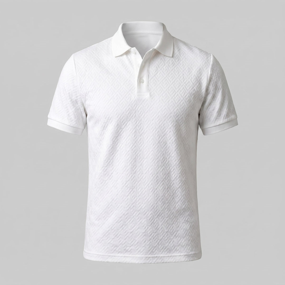 Benson Textured Knit Polo Shirt_5