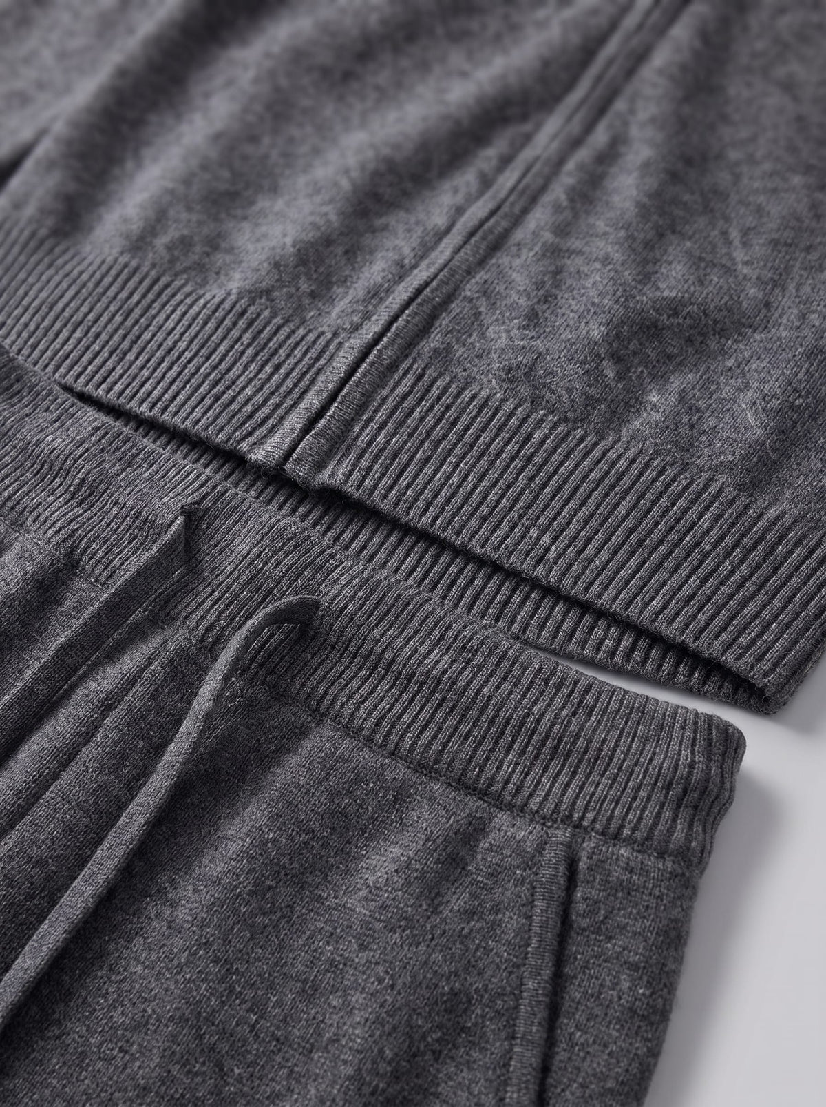 Eli Wool Knit Zip Cardigan and Pants Set_15