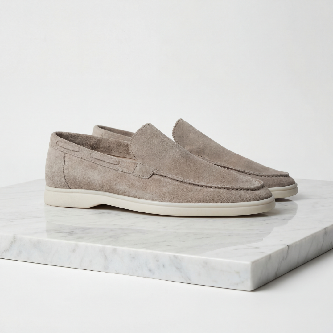 Suede loafers, and how to wear them