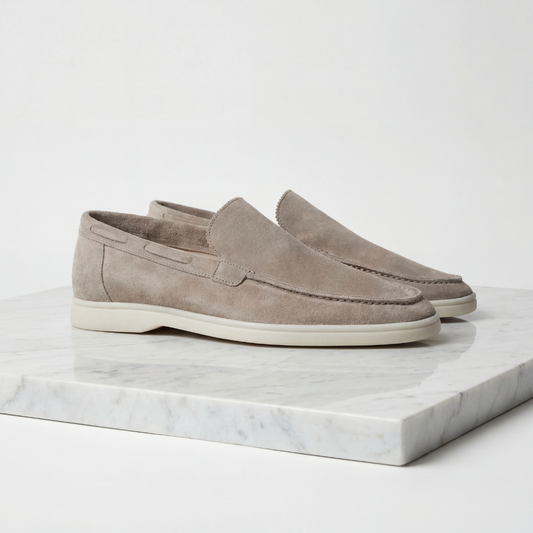 Suede loafers, and how to wear them
