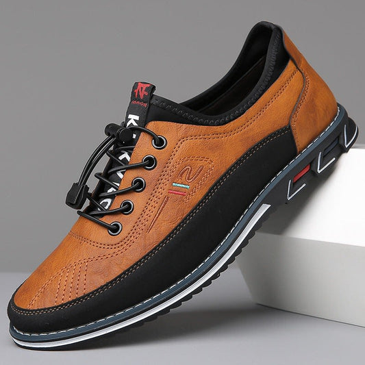 Jared Two Tone Lace Up Casual Sneakers_1