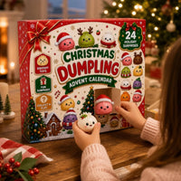 Dumpling Advent Calendar 2026 with 24 Festive Dumpling Surprises Holiday Countdown for Kids
