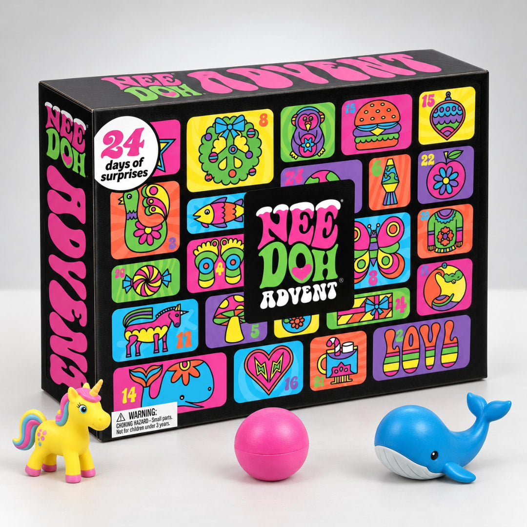 Squishy Advent Calendar 2026 with 24 Collectible Squishy Toys Holiday Countdown for Kids