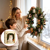 Cat Advent Calendar 2026 with 24 Acrylic Cat Ornaments Holiday Countdown Gift for Cat Lovers