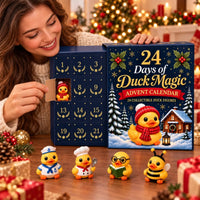 Duck Advent Calendar 2026 with 24 Costumed Duck Figures Holiday Countdown