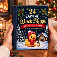 Duck Advent Calendar 2026 with 24 Costumed Duck Figures Holiday Countdown
