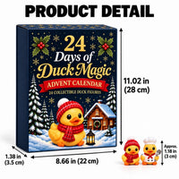 Duck Advent Calendar 2026 with 24 Costumed Duck Figures Holiday Countdown