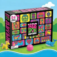 Squishy Toy Advent Calendar 2026 with 24 Squeeze Toy Surprises Holiday Countdown for Kids