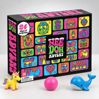Squishy Toy Advent Calendar 2026 with 24 Squeeze Toy Surprises Holiday Countdown for Kids