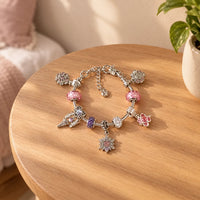 Charm Bracelet Advent Calendar 2026 with 22 Christmas Charms and 2 Bracelets Holiday Countdown Jewelry Gift
