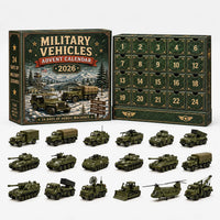 Car Advent Calendar 2026 with 24 Diecast Model Vehicles Holiday Countdown Gift for Car Lovers