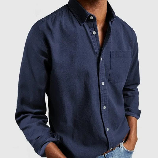 Colin Classic Fit Long Sleeve Pocket Shirt_1