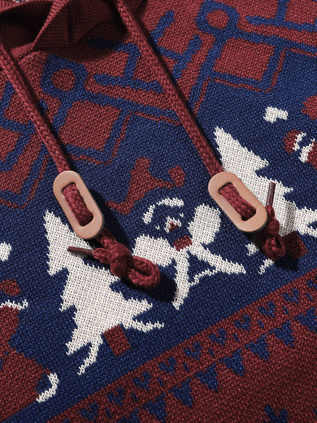 Simon Reindeer Hooded Christmas Sweater