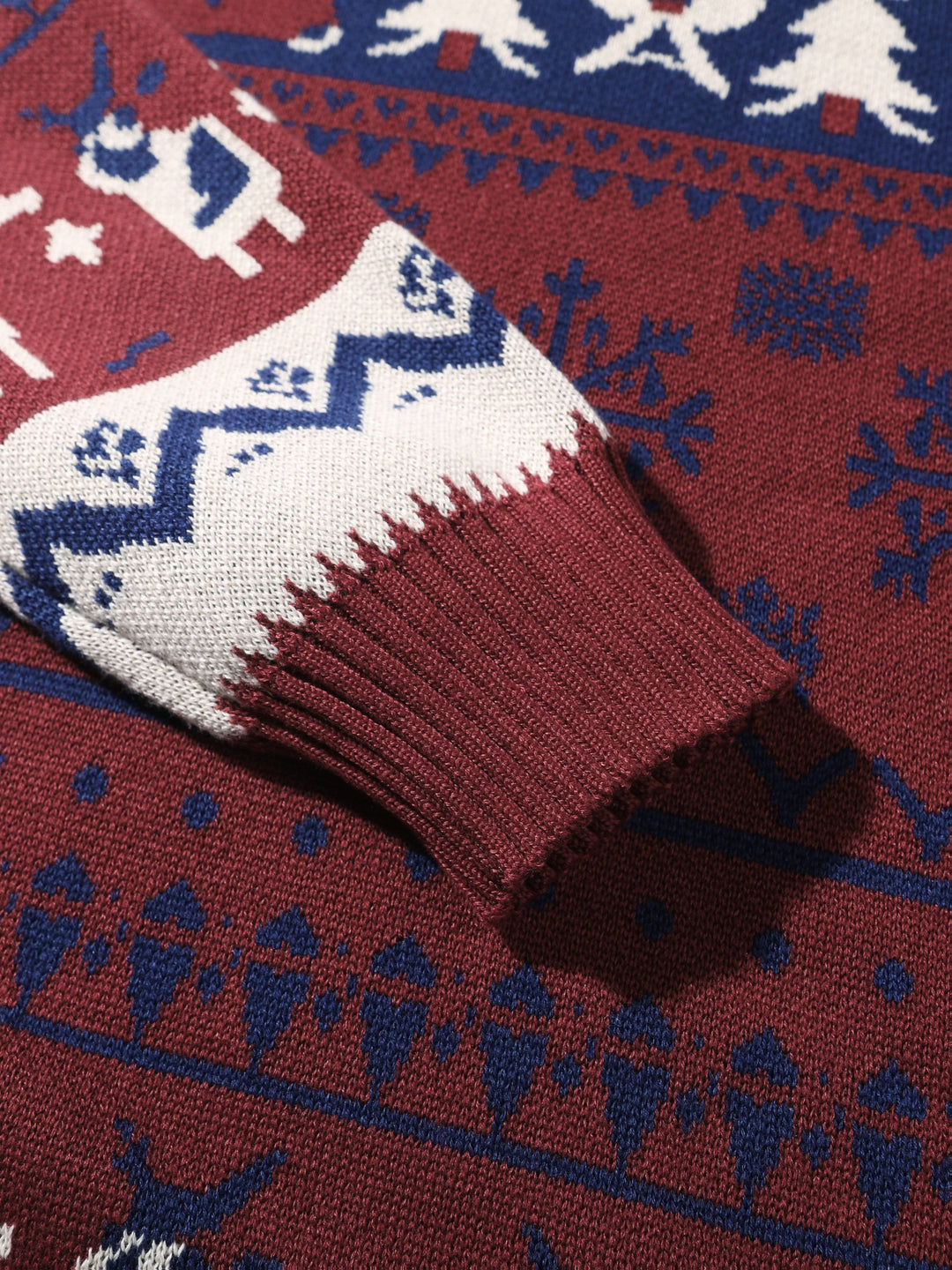 Simon Reindeer Hooded Christmas Sweater