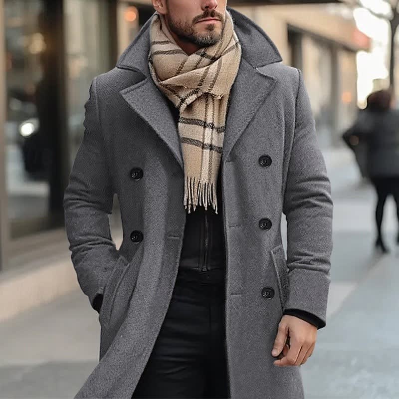 Alex Double Breasted Long Coat_1