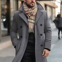 Alex Double Breasted Long Coat