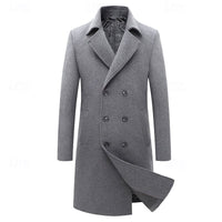 Alex Double Breasted Long Coat