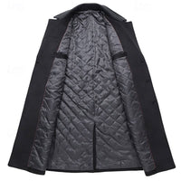 Alex Double Breasted Long Coat