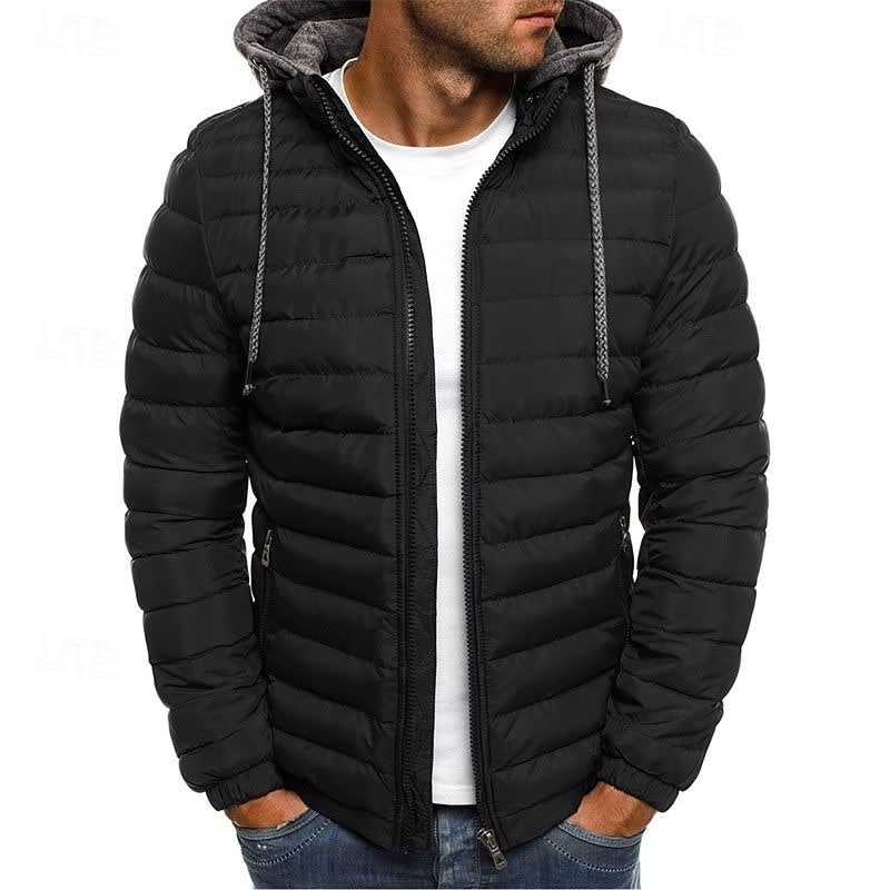 Owen Lightweight Hooded Puffer Jacket
