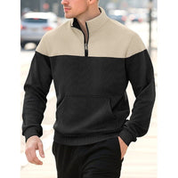 Cooper Color Block Quarter Zip Sweatshirt