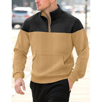 Cooper Color Block Quarter Zip Sweatshirt