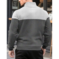 Cooper Color Block Quarter Zip Sweatshirt