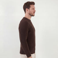Dawson Fisherman Rib Crew Neck Sweater