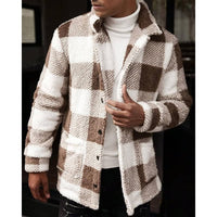 Bryan Plaid Sherpa Jacket