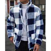 Bryan Plaid Sherpa Jacket