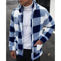 Bryan Plaid Sherpa Jacket
