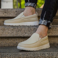 Derek Canvas Slip-On Orthopedic Loafers