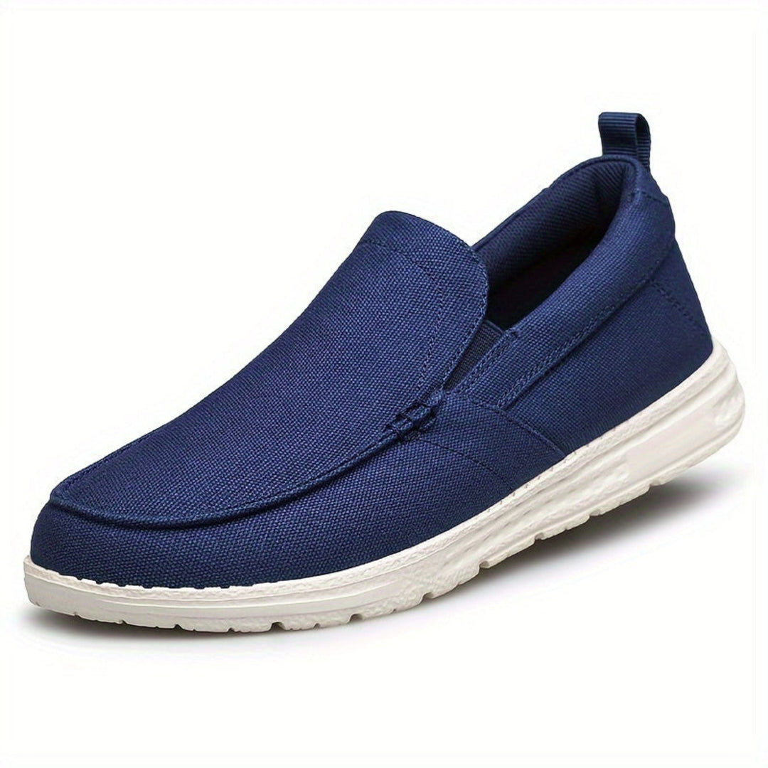 Derek Canvas Slip-On Orthopedic Loafers