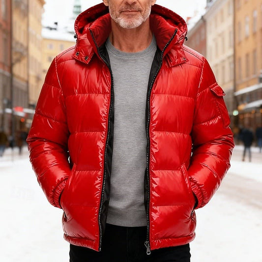 Logan Shiny Hooded Puffer Jacket_1