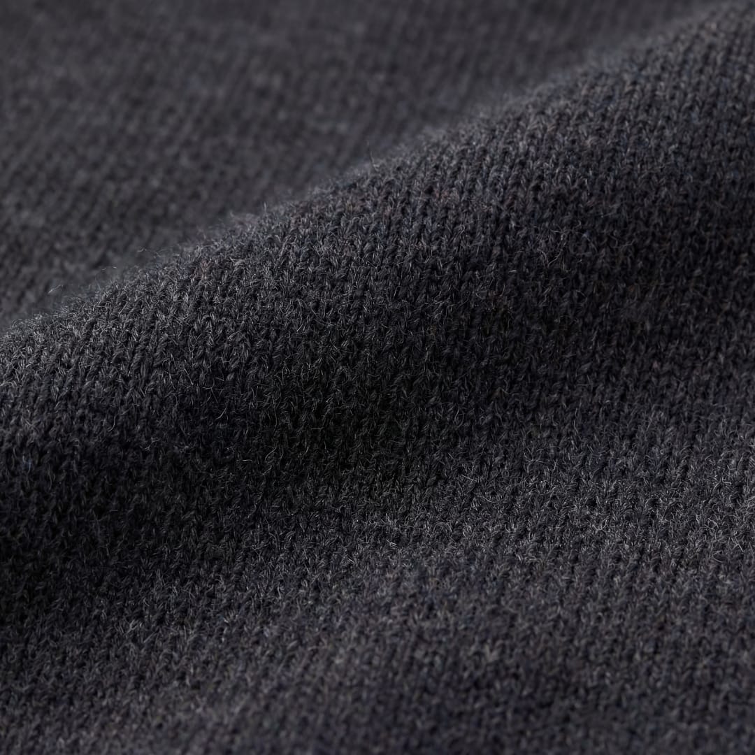 Phoenix Charcoal Long Sleeve Knit Polo
