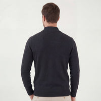 Oberon Mock Neck Half Zip Sweater