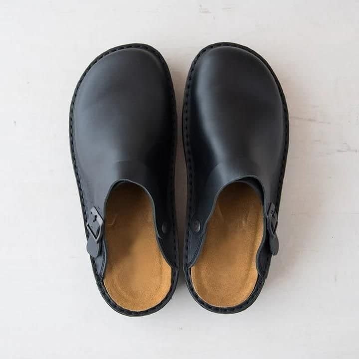 Christopher Platform Heel Strap Orthopedic Clogs
