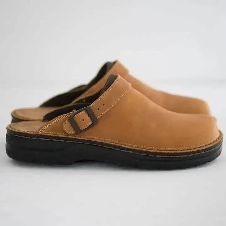 Christopher Platform Heel Strap Orthopedic Clogs_7